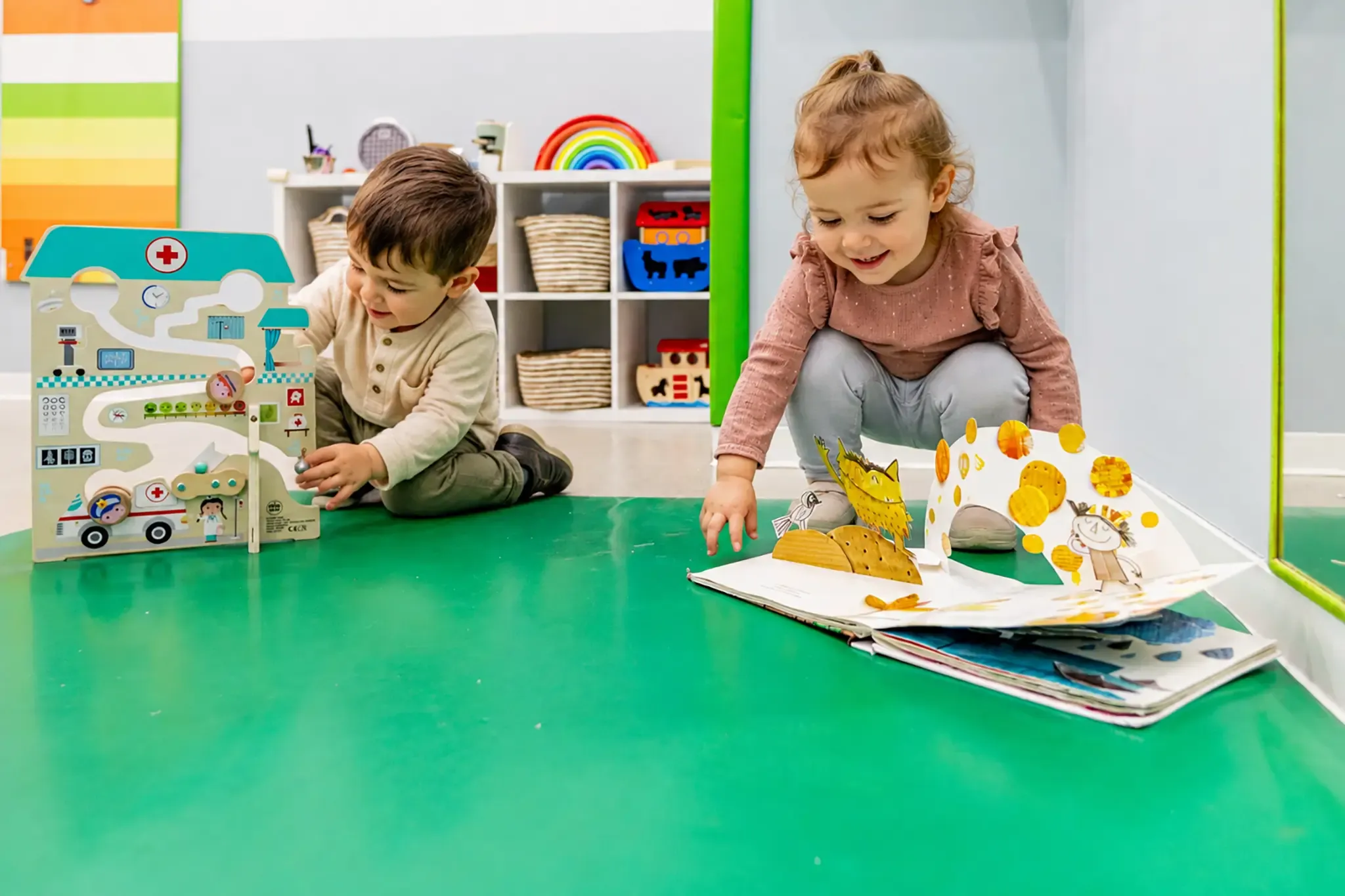 Niños jugando